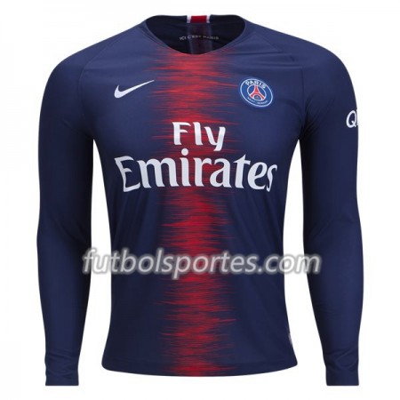 Camisetas Paris Saint-Germain Primera Equipacion 2018/2019 Manga Larga